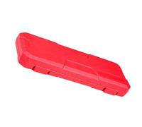 Vaguelly Boîte Boîte à Étrier Support De Stockage D'étrier Conteneurs De Stockage pour L'organisation Outil De Mesure Récipient Support De Règle D'étrier Casier De Rangement Plastique Rouge