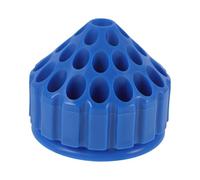 Vaguelly boîte de Rangement de de meulage Forme broyeur clé Morceaux Case de Stockage d'outils Support de Stockage de forets bac de Rangement pour forets Cas de Foret Plastique Bleu