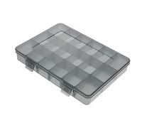 Vaguelly Boîte De Rangement pour Outils Organisateur à Compartiments avec Couvercle Transparent pour Vis Boulons Et Accessoires De Bricolage Boîte