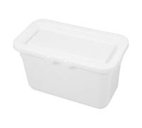 Vaguelly Boîte Organisateur De Stockage De Blanchisserie Pots à Linge Avec Couvercles Organisation Et Rangement Du Linge Pots D'organisation De Buanderie Bac à En Blanche Pp