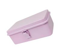 Vaguelly Boîte Outil Inclure Conteneurs Mental Organisateur De Stockage Portable Organisateurs Tôle d'acier Laminée à Froid Rose