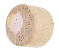 Vaguelly BoîTe Souvenir Cheveux BéBé En Bois Coffret Rangement PremièRe Coupe De Cheveux Pour Garçon Fille BoîTe À Souvenirs Premier Enfant Cadeau De Naissance