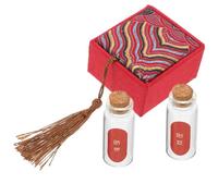 Vaguelly Boîte Souvenir Élégante pour Bébé Rangement Polyvalent pour Cordon Ombilical et Cheveux Fœtaux en Résine et Flanelle, Cadeau pour Noël et Nouvel An