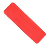 Vaguelly Boîte Stockage Support D'étrier Cadran Transporteur Conteneurs De Règles Pied à Coulisse Cas Boîtier D'étrier Support De Règle D'étrier Récipient Conteneur De Règle Rouge Plastique