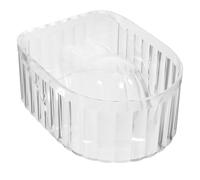 Vaguelly Bol De Trempage Ongles Transparent Acrylique Bol Manucure Soak off Pour Vernis Gel Dissolvant Spa Diy Adapté Salon Et Usage Personnel