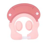 Vaguelly Bonnet De Shampoing Pour Bébé Trousse Boules Quies Bouchon D'oreille Visière Chapeau De Bain Bonnets De Bain Pour Tout-petits Chapeau De De Bébé Rose Type