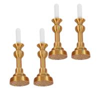 Vaguelly Bougeoirs pour Maison de poupée 4 pièces : Accessoires Miniatures pour l'aménagement de scènes - Bougeoirs décoratifs pour Petites Maisons et décorations de Table