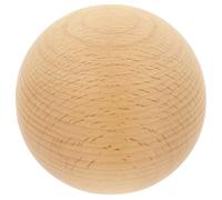 Vaguelly Boules Décoratives en Bois 10 CM Lot de 5 pour Réalisation de Présents et Décorations Intérieures
