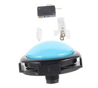 Vaguelly Bouton Console De Jeu Interrupteurs Tactiles Borne D'arcade Gadget Pratique Horloge à Boutons Parlants Bouton Led Bouton Parler Boutons D'arcade Bouton D'arcade Métal Blue