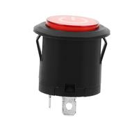 Vaguelly Bouton de démarrage à Pression de Remplacement de électronique de Remplacement Bouton on/Off pour Métal Rouge