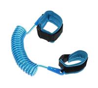Vaguelly Bracelet anti-perte clé lien de poignet de sécurité sûr gamin bracelet bracelets enfants bracelet laisse de lien de poignet lien de poignet en âge Polyester Blue