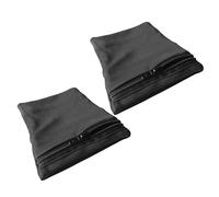 Vaguelly Brassard de Course Élastique en Fibre pour Téléphone Portable Noir, Étui Léger et Pratique Protection Antichute, pour Entraînement Outdoor