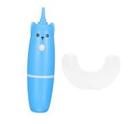 Vaguelly Brosse à Dents Électrique Forme De u Pour Garçon Fille Soins Buccaux Pratiques Nettoyage Des Dents Espaces Interdentaires