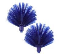Vaguelly Brosse à poussière pour toiles d'araignée, 2 pièces : Accessoire de remplacement compatible pour plafonds hauts et avant-toits, plastique durable pour usage domestique
