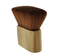 Vaguelly Brosse De Salon De Coiffure Bois Nylon Souple Brosse De Nettoyage Cheveux Cassés Professionnelle Contour Oreilles Et Cou Usage Salon Coiffure