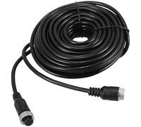 Vaguelly Câble d'Extension 4 Double Blindage 10 Mètres pour Caméra de Recul, Connecteur Aviation Mâle et Femelle pour Usage Automobile