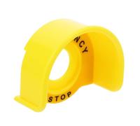 Vaguelly capot de protection d'arrêt d'urgence Protecteur pour équipement électrique Protecteur pour garage trousse couvercle du bouton d'alimentation couvercle du bouton de sécurité Yellow