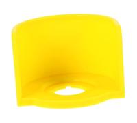 Vaguelly Capot De Protection Pour Interrupteur D'arrêt D'urgence Claquer Serrure Pare-chocs Sécurité Enfants Couvercle De Protection Bouton D'urgence Bouton Protecteur Bord Yellow Plastique