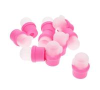 Vaguelly Capsules Dissolvantes pour Vernis à Ongles en Silicone 20 Pièces Taille Standard Dissolvant Manucure pour Femmes et Jeunes Filles Usage Domestique et Professionnel