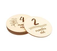 Vaguelly Cartes D'annonce de Naissance de Nouveau-né Baby Mile Signs Design Élégant pour Cartes Mensuelles pour Bébé
