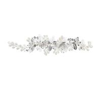 Vaguelly Casque De Cristal Et Perles Accessoire De Ajustable Pour Mariages Pour Mariées Et Demoiselles Honneur