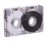 Vaguelly Cassette en Vintage Rétro Discours pour de Enregistrement Style Audio Vierge Enregistrable 60 Plastique et
