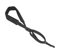 Vaguelly Ceinture de Cou de Saxophone Sangle Confortable Réglable en Nylon et Abs de Saxophone Noir pour Adultes et Étudiants Adapté pour Usage Quotidien