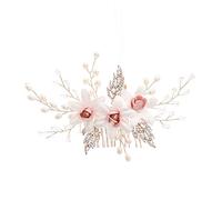 Vaguelly Chapeau Floral Main Pour Femme Peigne à Cheveux Avec Accessoire De Coiffure Pour Mariage