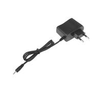 Vaguelly Chargeur pour Machine à Manucure, Câble Ponceuse pour Ongles 9v 1a | Adaptateur Secteur Noir en ABS, Prise Européenne 220-240v, Connecteur 2,5mm, Cordon 65cm, Usage Domestique