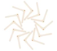Vaguelly Charnières en Plastique Blanches pour Assemblage et Restauration Lot de 20 Accessoire pour Maquette d'avion Action de Vol Précise pour Avion Radiocommandé
