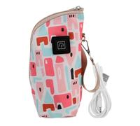 Vaguelly Chauffe-biberon Portable Chauffant Isolation Charge Pour Voyage Voiture Bureau Et Allaitement
