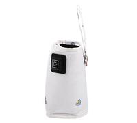 Vaguelly Chauffe-biberon USB Portable avec De Température pour Biberons Housse Isolante Pratique pour Garder Lait Maternel Au Chaud pour Sorties avec Gris Arc-Ciel