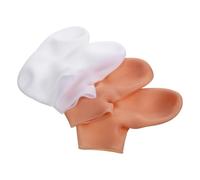 Vaguelly Chaussettes Exfoliantes Hydratantes Réutilisables 2 Élastiques Couvre-Pieds Spa Soins des Pieds Crémeux
