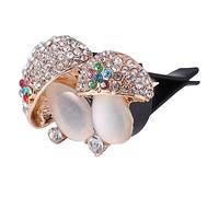 Vaguelly Clip Aération pour Strass Diffuseur Aromathérapie Élégant avec Charms Décoration Bling pour Tableau de Bord Coton Aléatoire