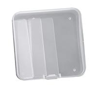 Vaguelly Coffret Ongles Transparent Pour Faux Ongles Présentoir à Artificiels Boîte à De Décoration