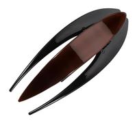 Vaguelly Coups De Cheveux Plat Accessoires De Cheveux Pour Femmes Clips Incurvé Fantaisie Pince à Queue De Cheval Pinces à Cheveux Françaises Petit Mignon Style Agrafe Coffee Acide Acétique