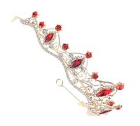 Vaguelly couronne baroque mariages accessoires de cheveux de mariée accessoires de cheveux de mariage Chapeaux hair charms wedding decorations Tiare de fille bandeaux filles Alliage de zinc