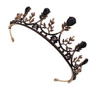 Vaguelly Couronne de Mariée Vintage Accessoire Cheveux pour Mariage et Spectacle Bijoux Tête pour Filles et Femmes Baroque