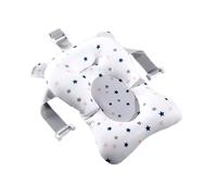 Vaguelly Coussin de Bain Bébé Flottant Support de Bain pour Tout-petit Siège Bébé Ajustable Tissu Éponge Doux Confortable Baignade -né Usage Familial