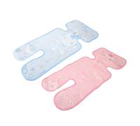 Vaguelly Coussin De Poussette Pour Bébé Tapis Rafraîchissant Tapis De Siège Matériau Non Tissé Sûr Conception À Double Couche