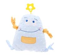 Vaguelly Couverture Apaisante Garçon Fille avec Peluche Douce Peluche de Sécurité pour Garçon Fille pour Confort Sommeil Multifonctionnel pour Bébés Design Adorable et Pratique à Emporter