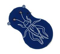 Vaguelly Créateur De Sons De Cricket Farce du Faiseur De Bruit Fabricant De Bruit De Farce Son De Grillon Fabricant De Bruit De Cricket Ennuyeux Faiseur De Bruit Effrayant Blue Métal