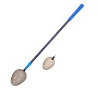 Vaguelly Cuillère à Pêche Tête de Pelle à Appâts Remplaçable 1 Set Outil de Distribution d'Appâts pour Pêcheur Débutant en Plein Air