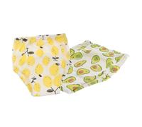 Vaguelly Culottes D'entraînement Bébé en Coton Lavables en Machine, Lot de 2 Pièces, Absorbantes et Respirantes pour Garçons et Filles, pour L'apprentissage Propreté