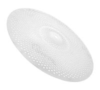 Vaguelly Cymbale Sourdine Batterie 16 Pouces en Alliage Cymbale à Faible Volume pour Entraînement Silencieuse Compatible Batterie Accessoire Percussion pour Batteur