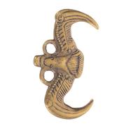 Vaguelly De Chauve-souris En Cuivre Gothique Charme De Chauve-souris D'halloween En Plein Air Collier De Chauves-souris Cercueil Pendentif Breloque Chauve-souris Artisanat Golden