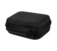 Vaguelly de Rangement numérique Pliable étui pour Appareil Photo numérique Petit Sling Bag Sacoche bandoulière Photo Portable étui pour Appareil Photo de Poche Tissu Oxford Black