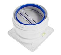 Vaguelly Déflecteur D'aération Pour Hotte De Cuisinière Sortie D'échappement En Plastique Clapet Anti-retour Silencieux - Facile À Nettoyer