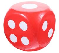 Vaguelly Dés en Mousse Géants 20 Cm Énorme Jeu Dés Numérotés Dés Géant Drôle Jeu De Société Dés pour l'enseignement des Mathématiques Aides Pédagogiques Jeux De Société Jouet pour Enfant