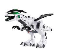 Vaguelly Dinosaure Mécanique Électrique avec Spray Brumisateur Robotique à Marcher pour Garçon Fille Décoration pour Chambre et Cadeau Anniversaire